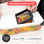 Picadora de verduras manual para preparación de alimentos