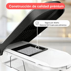 Picadora de verduras manual para preparación de alimentos