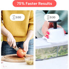 Picadora de verduras manual para preparación de alimentos