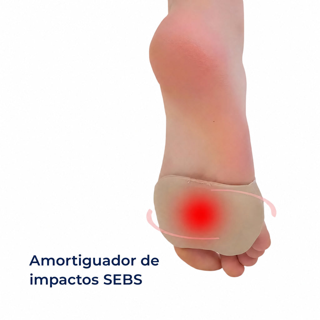 Plantillas ComfortStep para Neuroma de Morton y Alivio de Metatarsalgia | Cojín de gel y soporte metatarsal | Alivio del