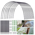Plantura FlexGrow Set de arco de jardín de fibra de vidrio | Túnel para plantas DIY para bancales elevados e invernadero