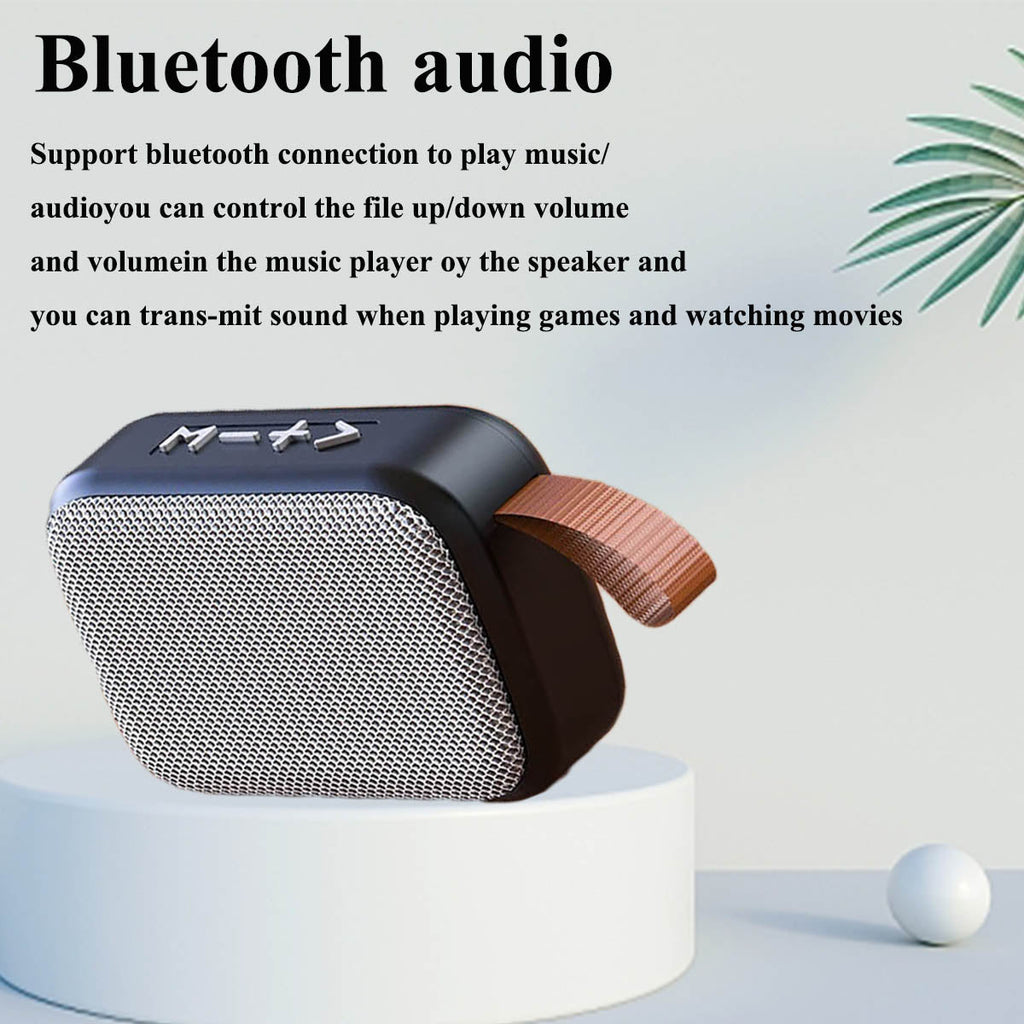 Altavoz Bluetooth portátil - Sonido estéreo Hi-Fi 3D