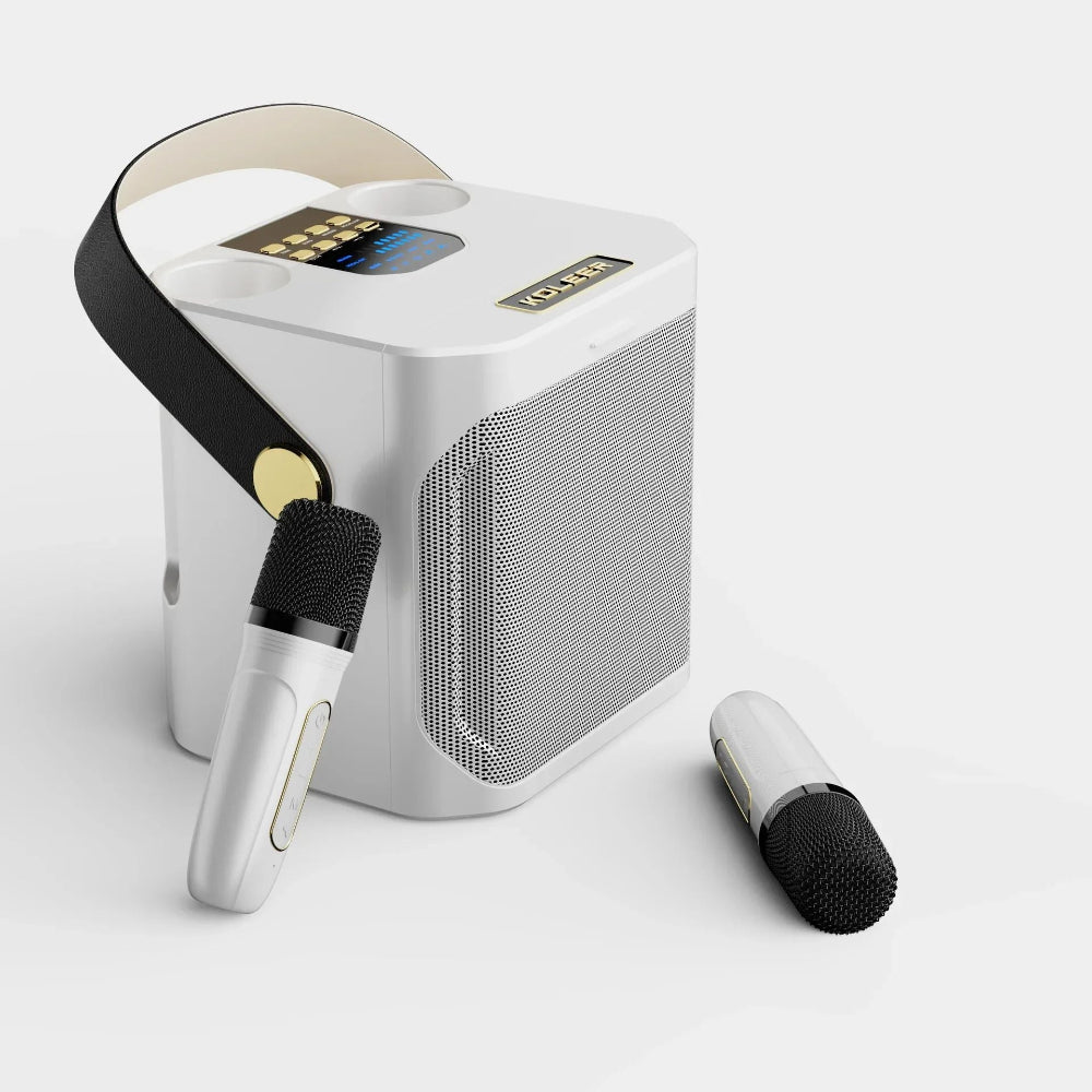 Altavoz Bluetooth portátil inalámbrico para karaoke