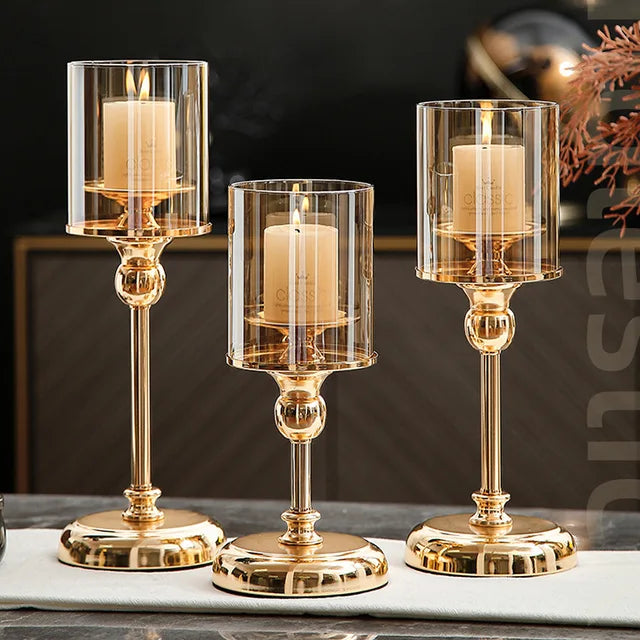 Portavelas de estilo escandi | Elegante detalle decorativo para el hogar
