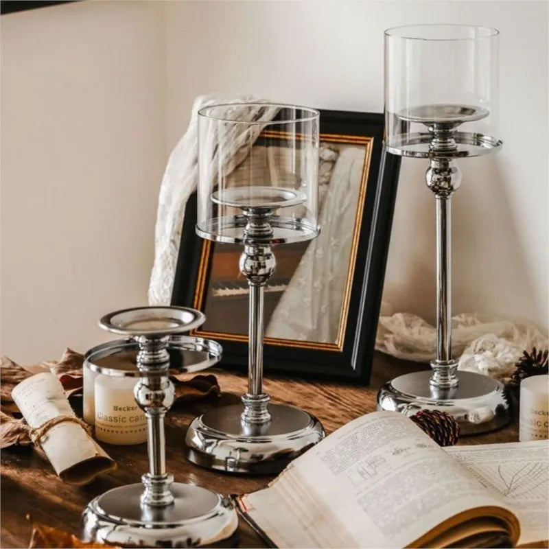 Portavelas de estilo escandi | Elegante detalle decorativo para el hogar