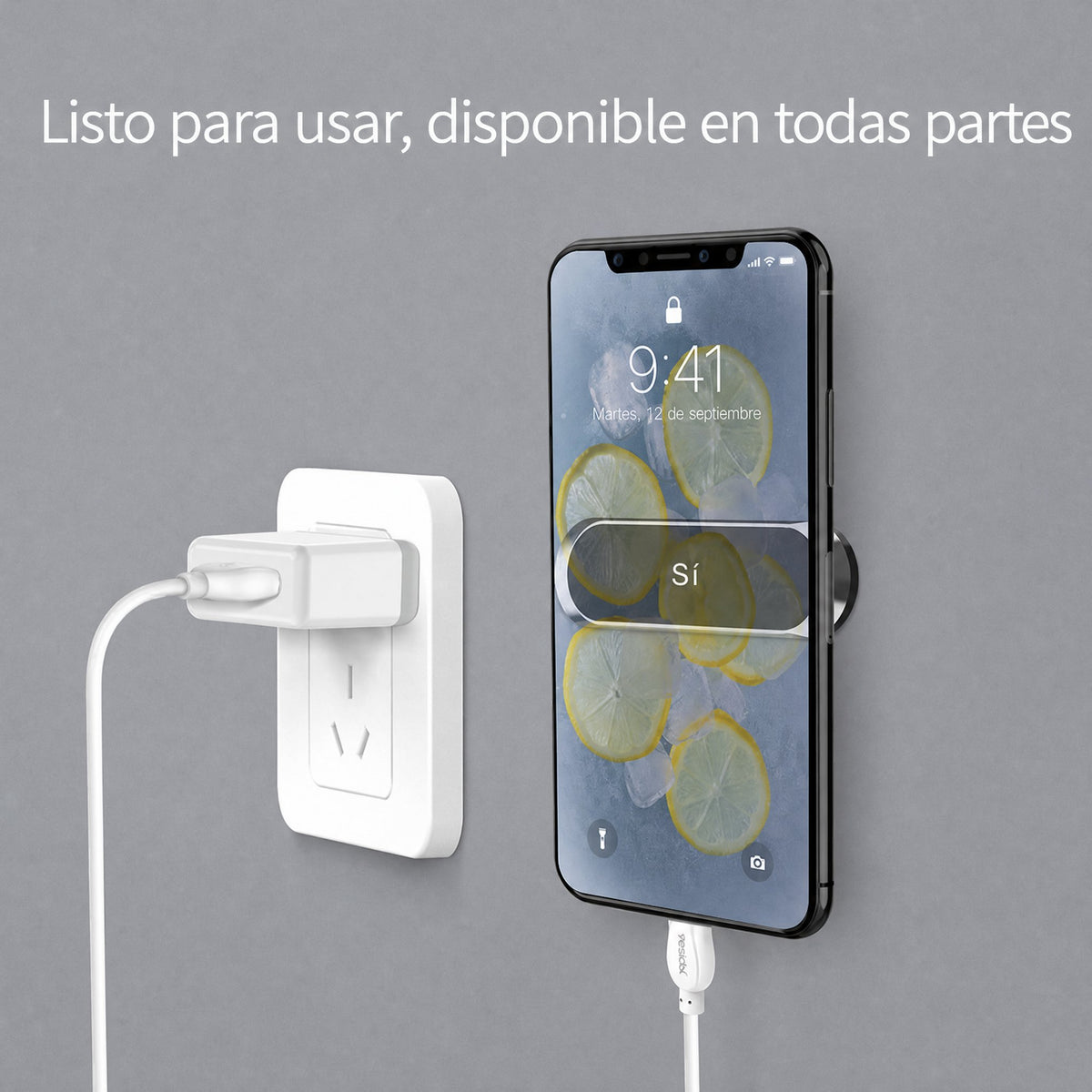 Potente soporte magnético para teléfono - Sin necesidad de taladrar