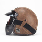 Casco de avión retro vintage con brillo