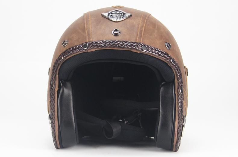 Casco de avión retro vintage con brillo