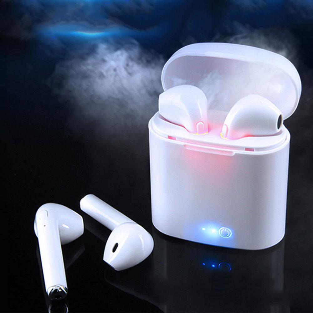 Auriculares inalámbricos Bluetooth con estuche de carga para todos los teléfonos