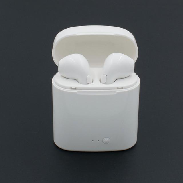 Auriculares inalámbricos Bluetooth con estuche de carga para todos los teléfonos