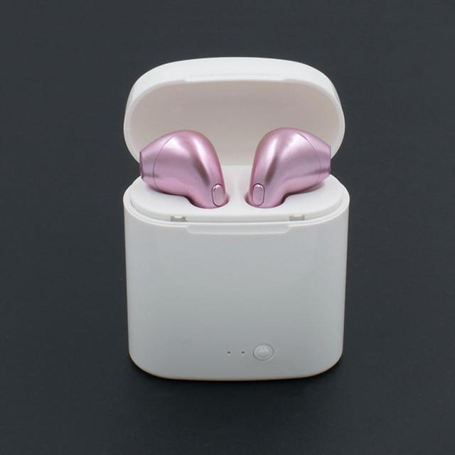 Auriculares inalámbricos Bluetooth con estuche de carga para todos los teléfonos