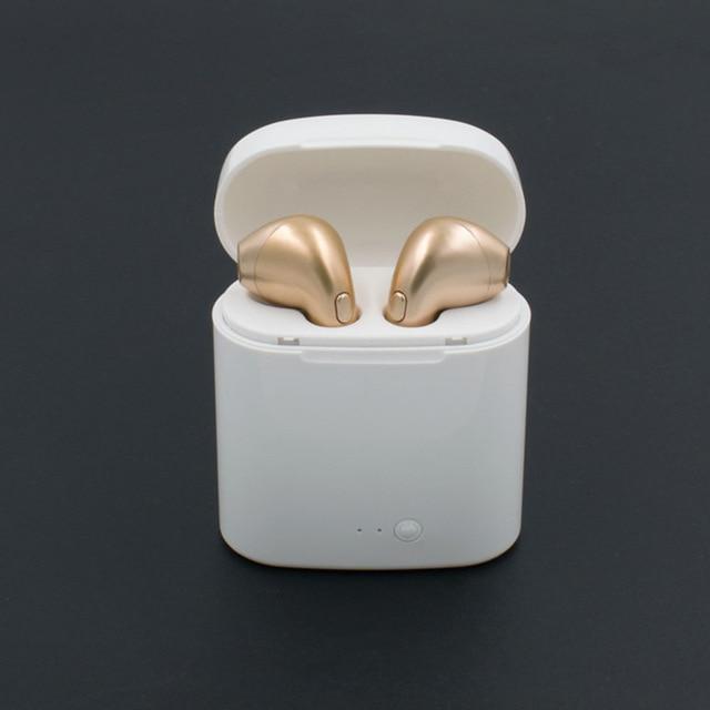 Auriculares inalámbricos Bluetooth con estuche de carga para todos los teléfonos
