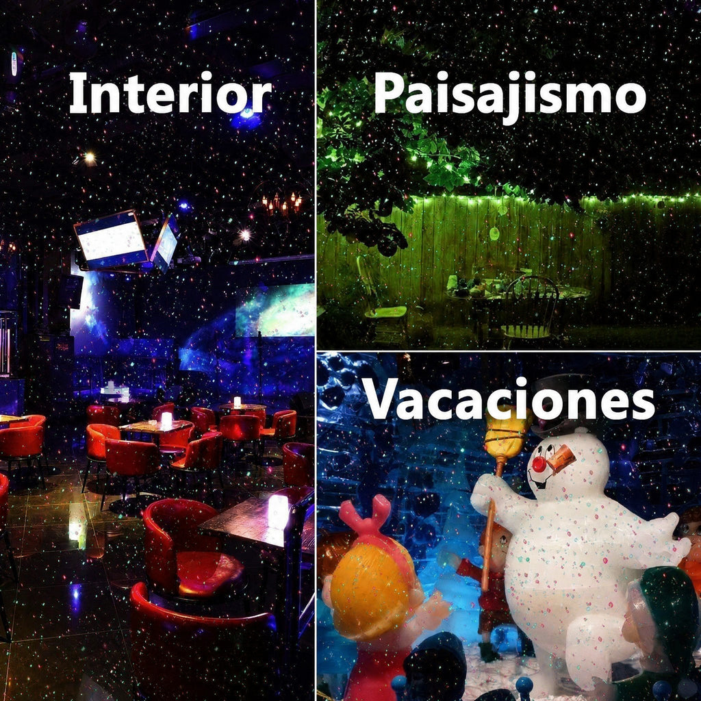 Proyector LED de Jardín Luces Festivas para Exterior