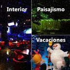 Proyector LED de Jardín Luces Festivas para Exterior