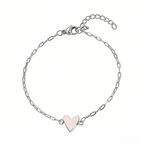 Pulsera Ajustable de Corazón a Conjunto para Parejas