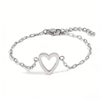 Pulsera Ajustable de Corazón a Conjunto para Parejas