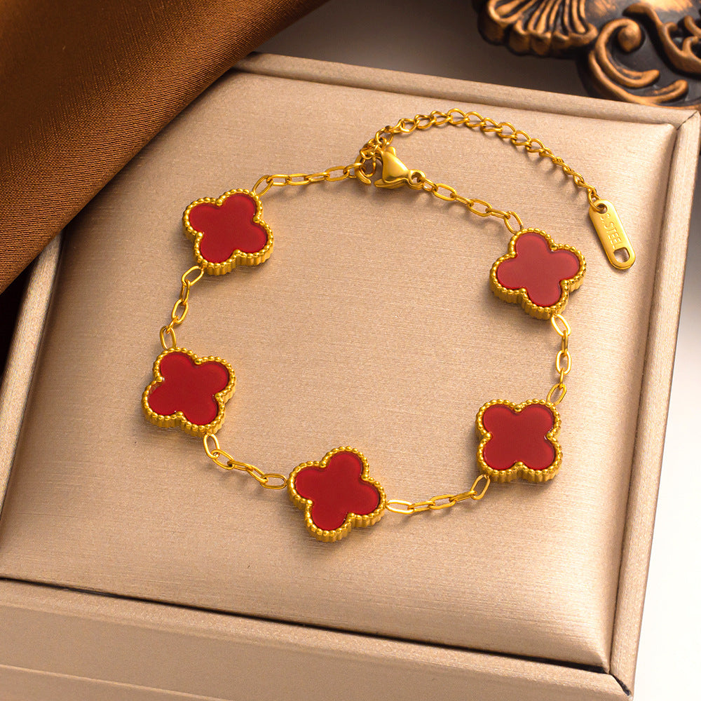 Pulsera Lucky Clover