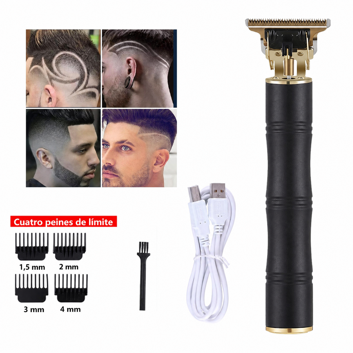 RazorPro - Cortapelos eléctrico con cuchilla en T