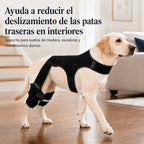 RearGuard Dog Rear Leg Support Brace - Férula de soporte para patas traseras de perro antideslizante para estabilidad en