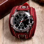 Reloj clásico con correa de cuero