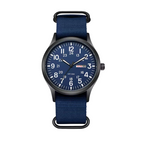 Reloj de campaña para hombre con esfera luminosa