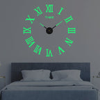 Reloj de pared moderno de gran tamaño