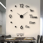 Reloj de pared moderno de gran tamaño