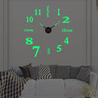Reloj de pared moderno de gran tamaño