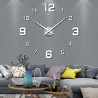 Reloj de pared moderno de gran tamaño