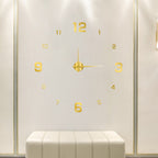 Reloj de pared moderno de gran tamaño