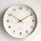 Reloj de pared nórdico | Diseño minimalista con marco de madera