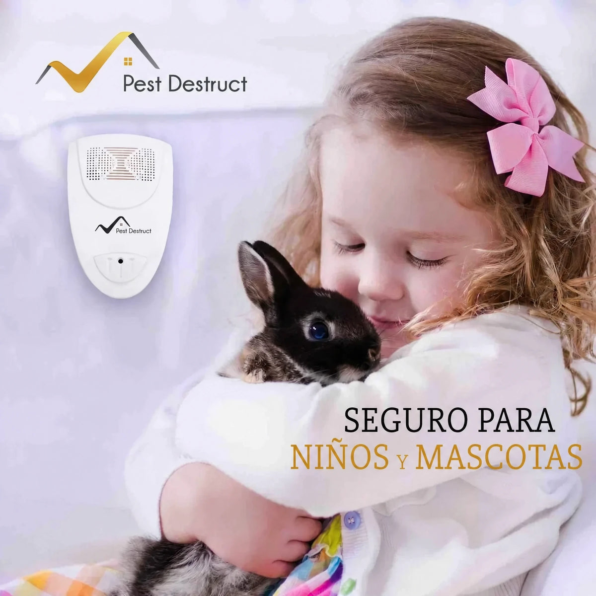 Repelente ultrasónico de chinches enchufable para un control de plagas seguro y eficaz