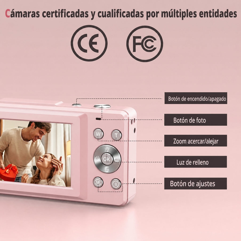 RETROPIX – Cámara digital vintage con tecnología moderna