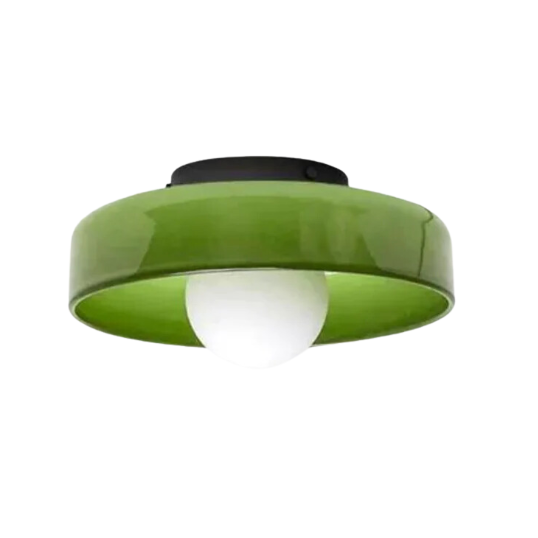 Lámpara de techo redonda con funcionalidad elegante - LumiSphere