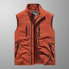 Ryan | Chaleco outdoor con cremallera completa para hombre
