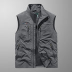 Ryan | Chaleco outdoor con cremallera completa para hombre