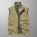 Ryan | Chaleco outdoor con cremallera completa para hombre