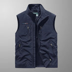 Ryan | Chaleco outdoor con cremallera completa para hombre