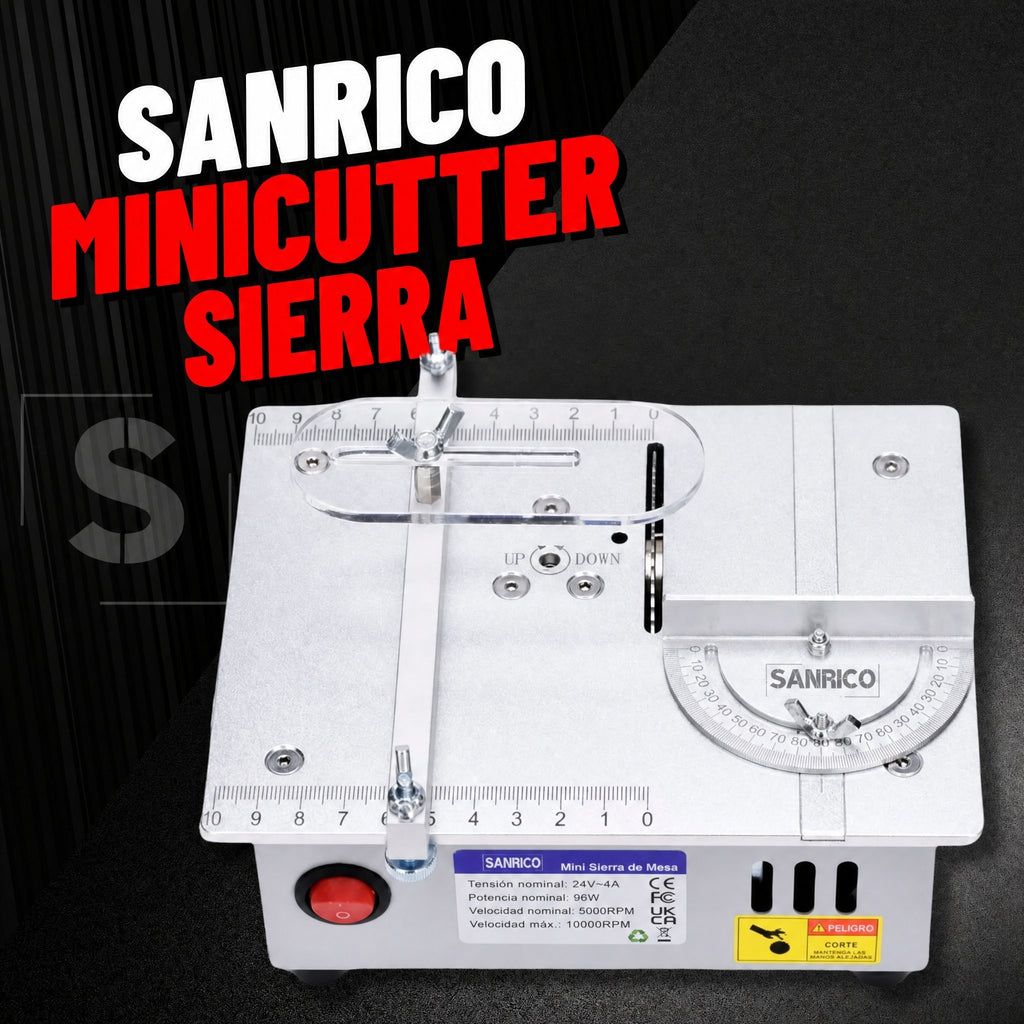 SANRICO MiniCutter Saw, perfecta para proyectos de bricolaje
