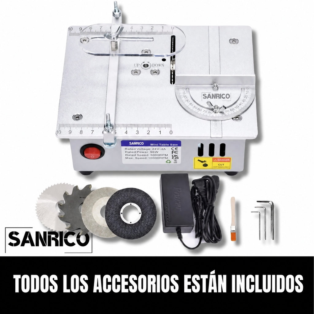 SANRICO MiniCutter Saw, perfecta para proyectos de bricolaje