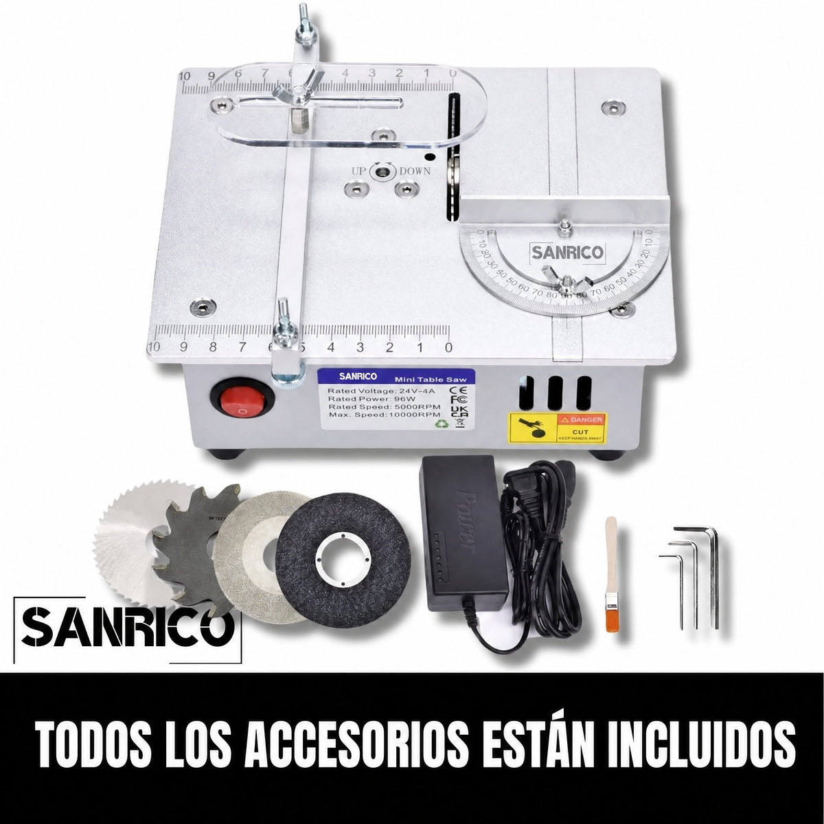 SANRICO MiniCutter Saw, perfecta para proyectos de bricolaje