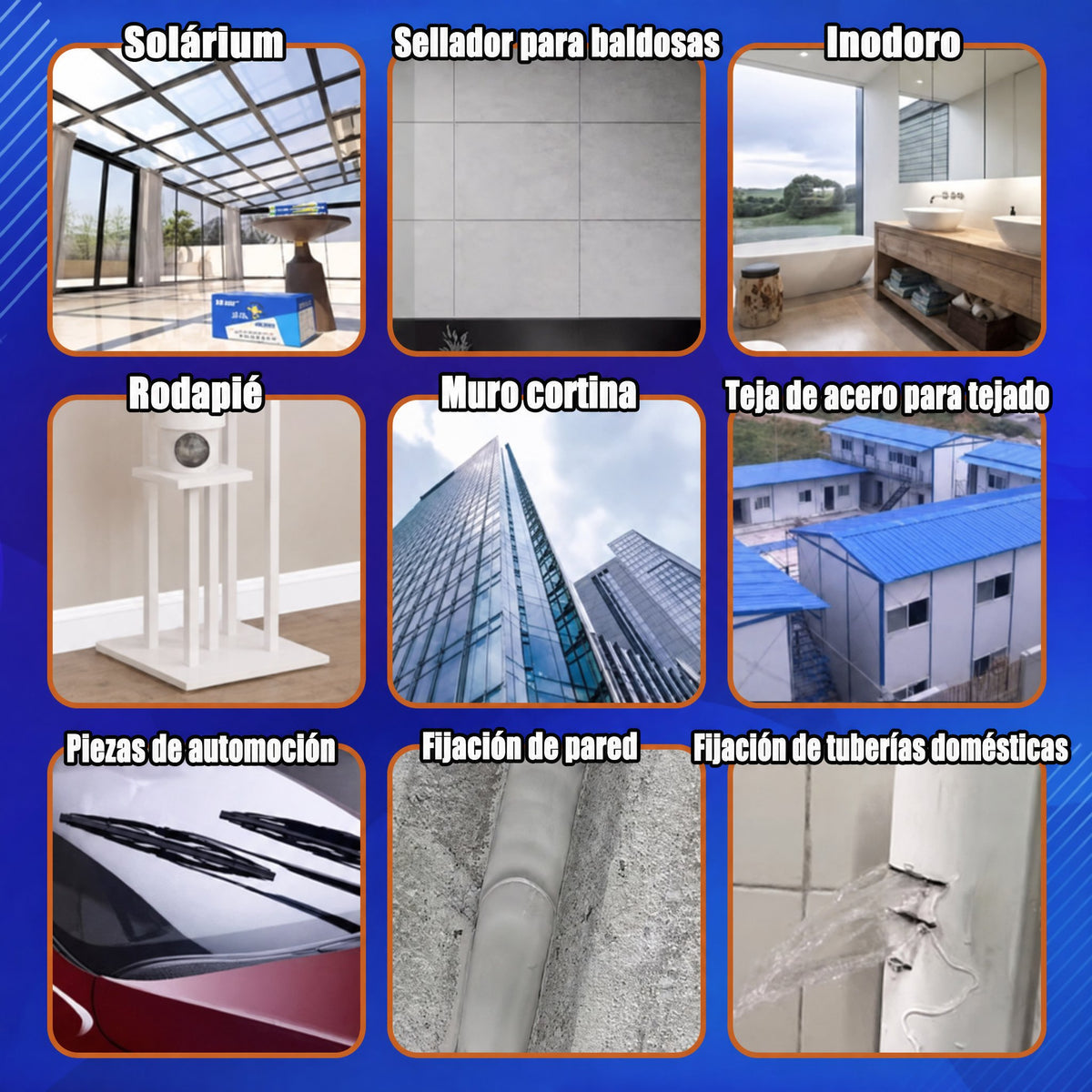 Sellador | Sellador de silicona impermeable | Resistente a la intemperie | SealPro
