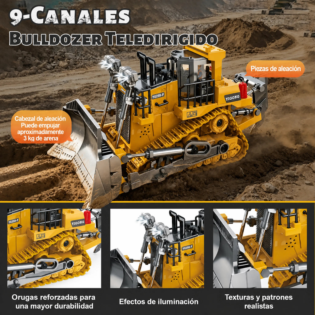 Set de construcción RC de 4 vehículos