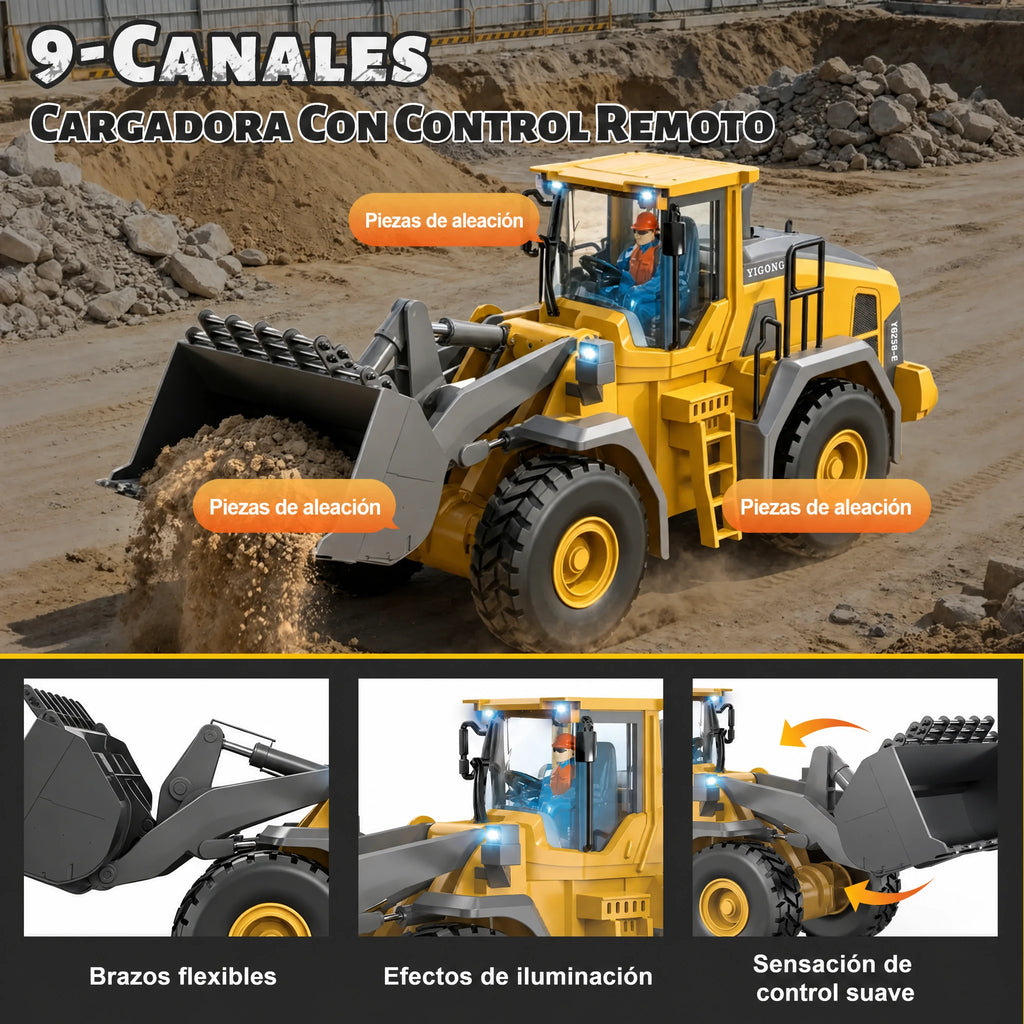 Set de construcción RC de 4 vehículos