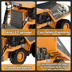 Set de construcción RC de 4 vehículos