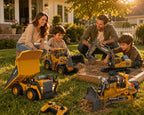 Set de construcción RC de 4 vehículos
