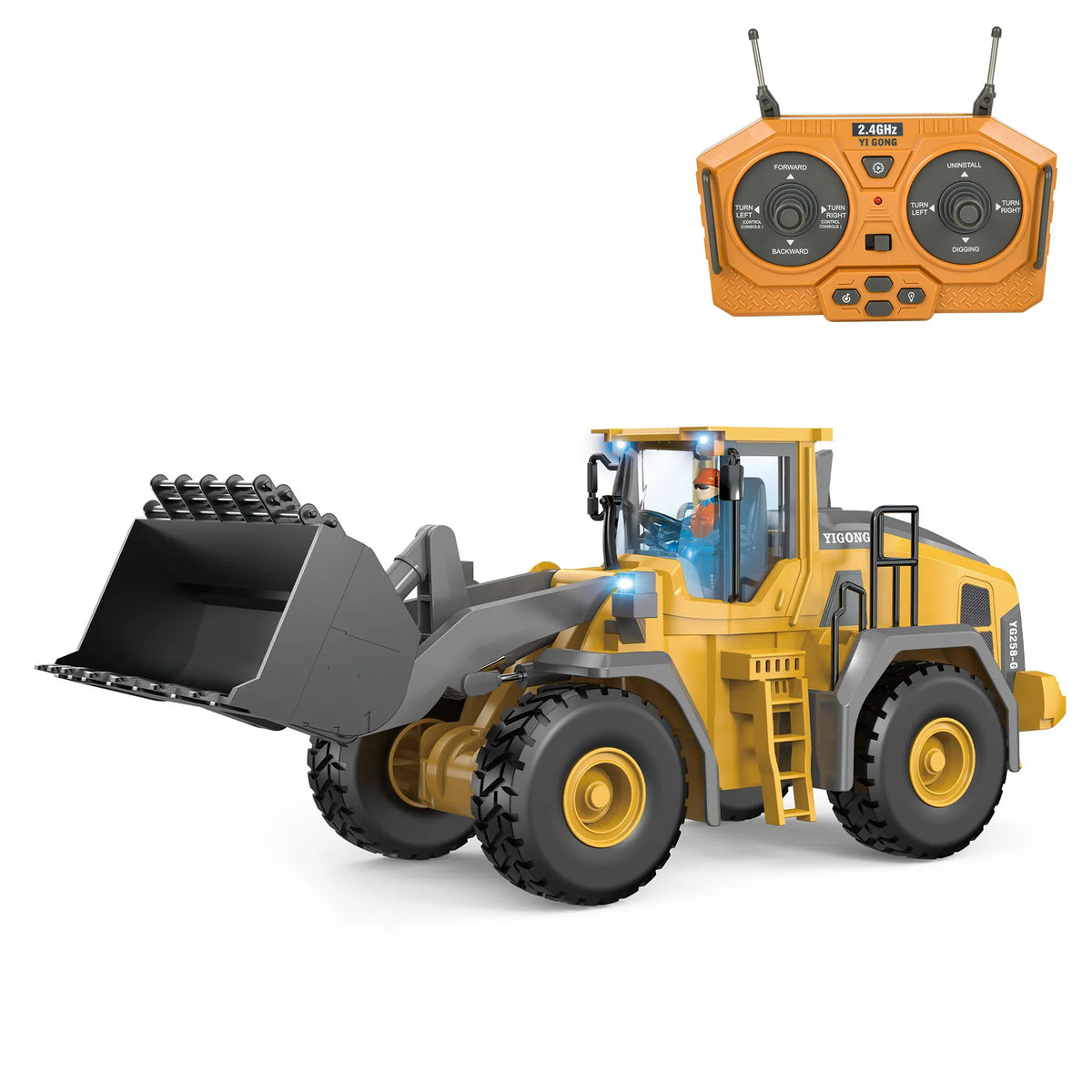 Set de construcción RC de 4 vehículos
