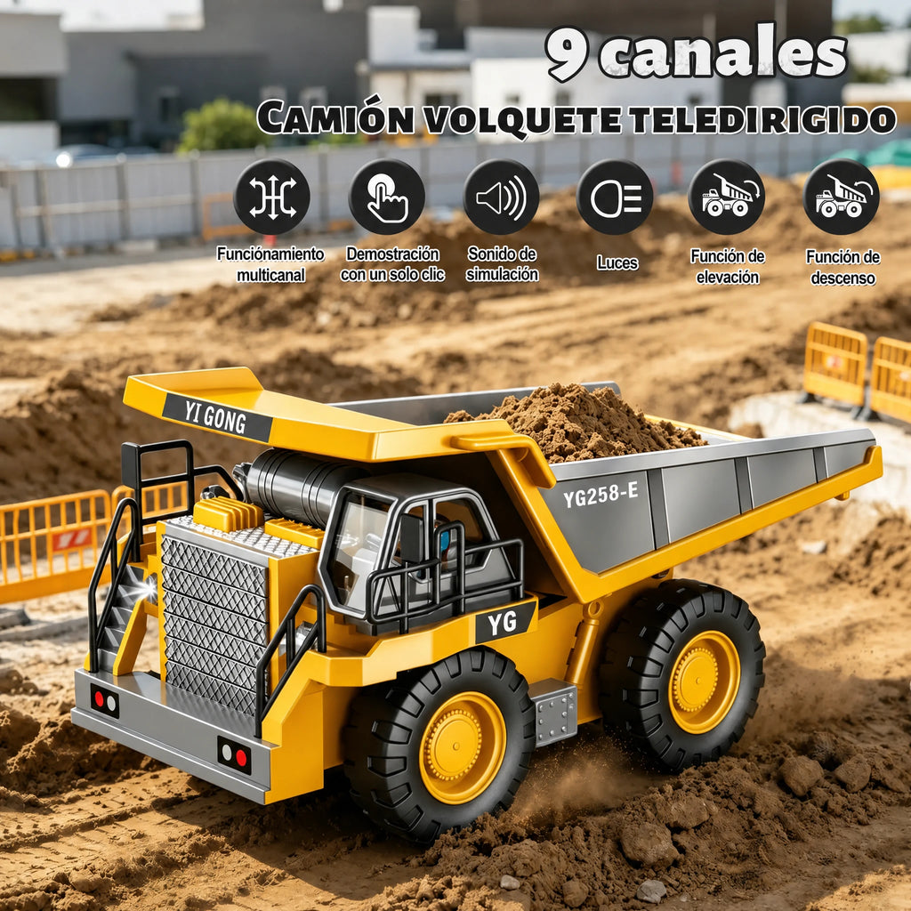 Set de construcción RC de 4 vehículos