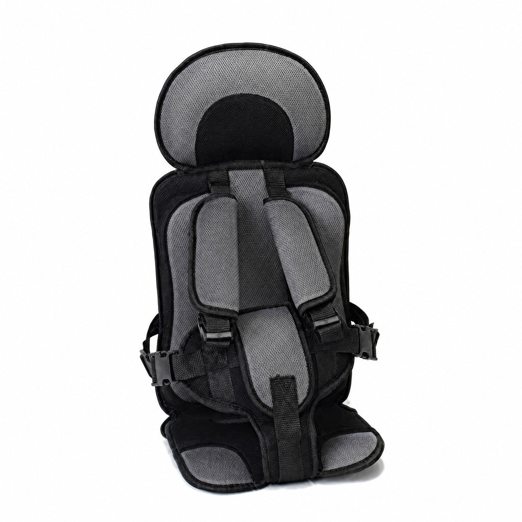 Silla de coche portátil con arnés de cinco puntos