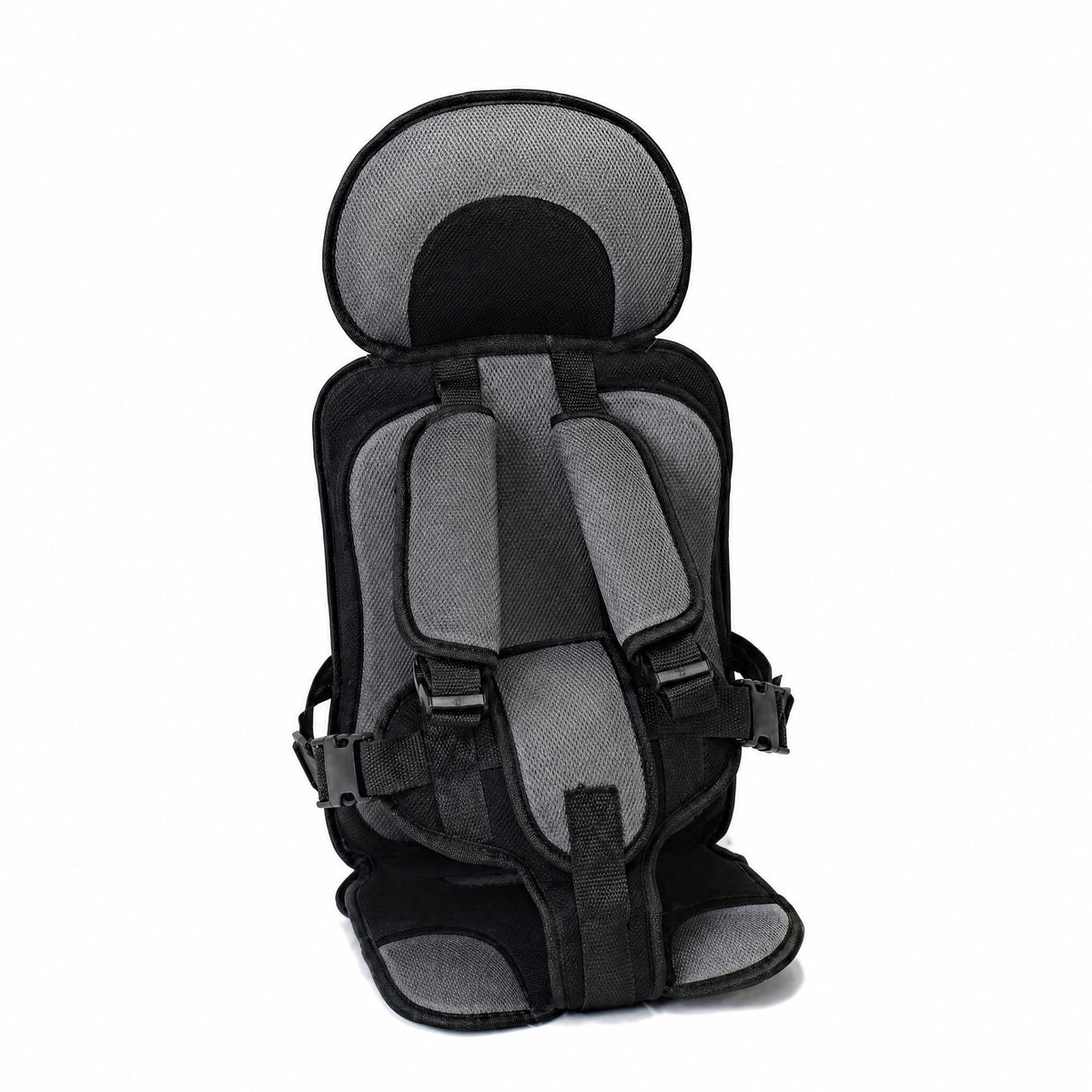 Silla de coche portátil con arnés de cinco puntos